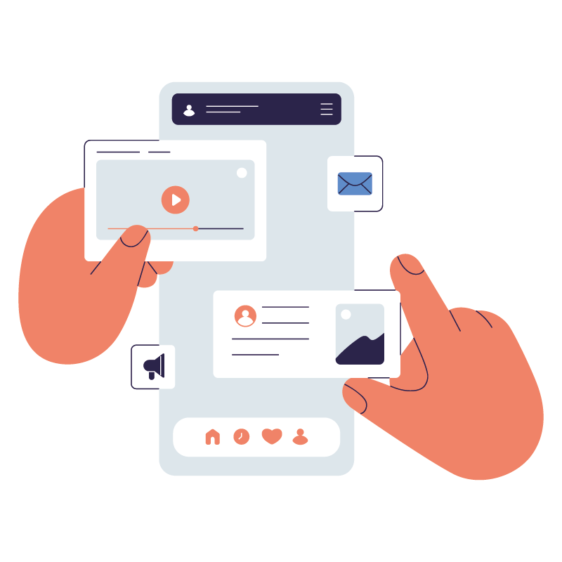 One hand easily handles many tasks at the same time.
